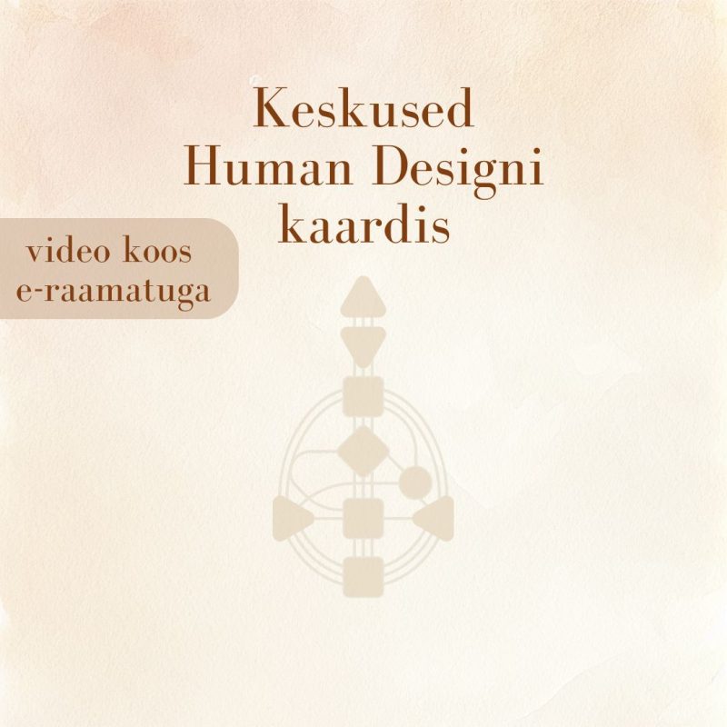 Keskused Human Designi kaardis